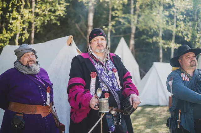 Tomasz at LARP event 5