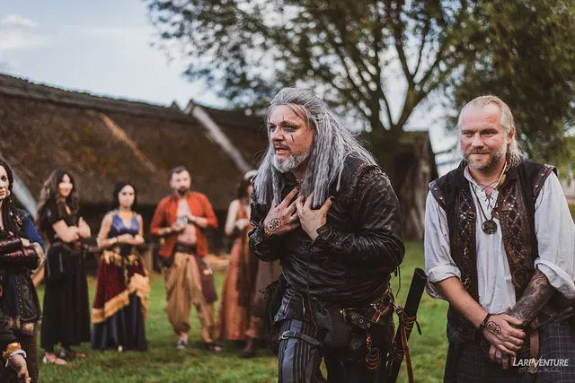 Tomasz at LARP event 7
