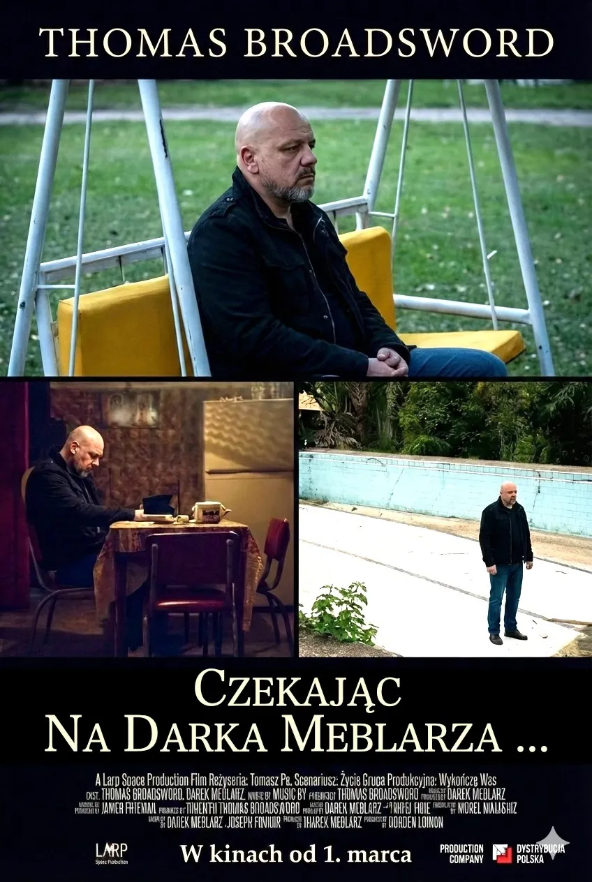 Plakat filmu Czekając na Darka Meblarza